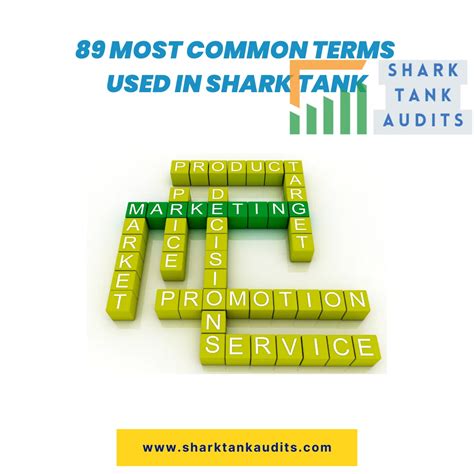 terms used in shark tank.